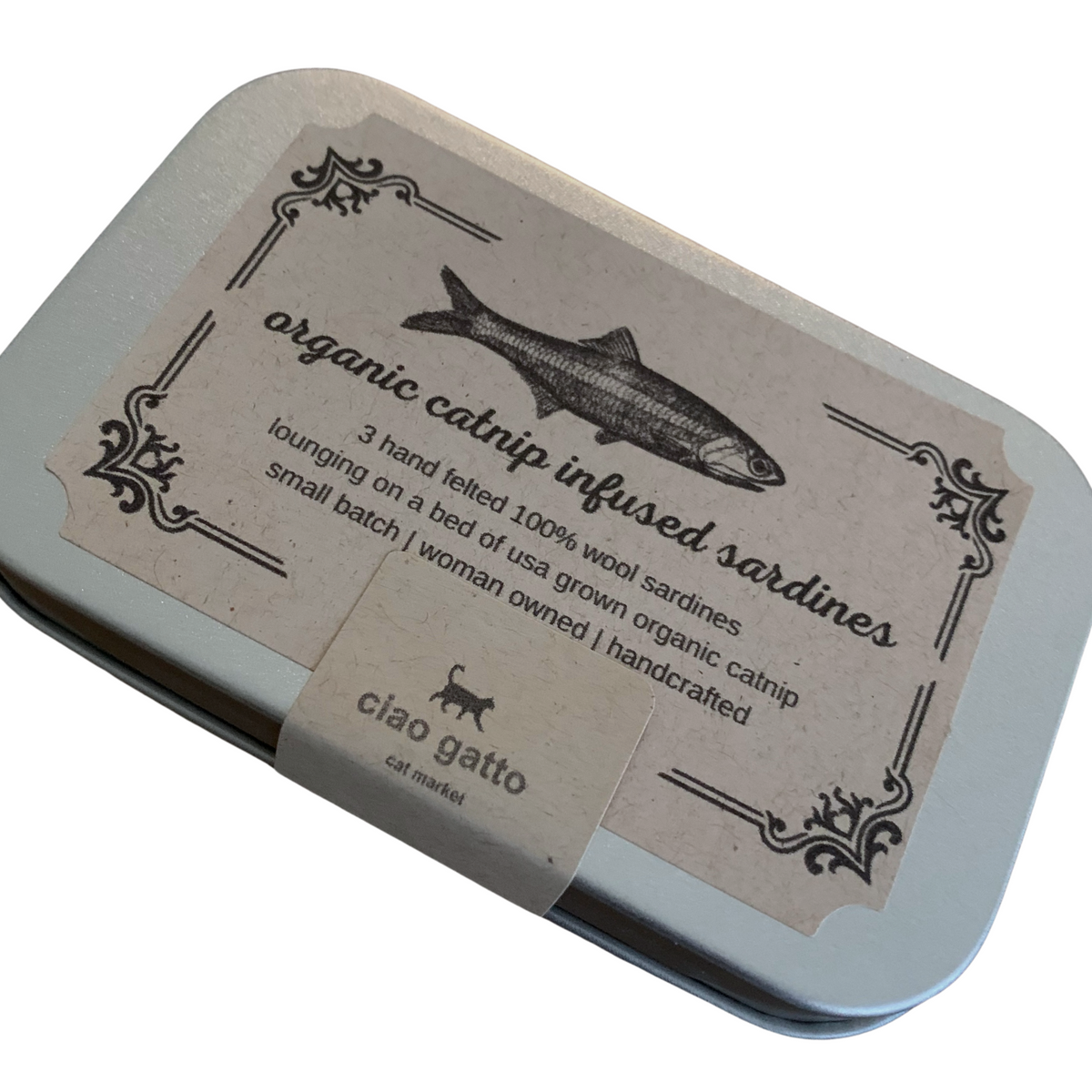 Catnip sardines hot sale