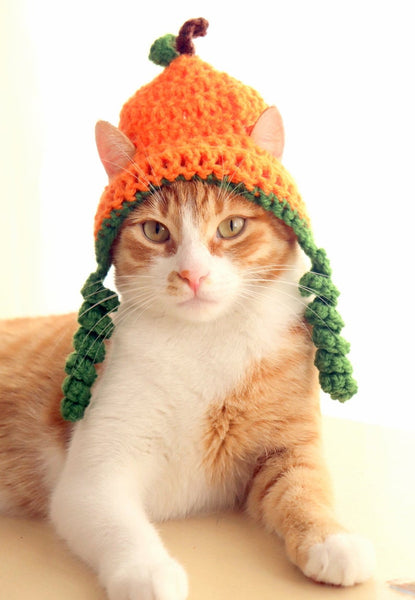 Halloween Cat Crochet Hats