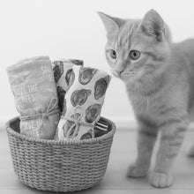 Load image into Gallery viewer, kattprassel cloth wool - normie gnome - organic catnip crinkle cloth
