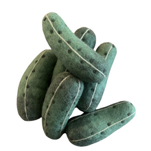 Load image into Gallery viewer, hand felted dill pickle