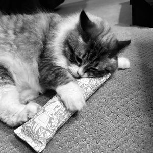 Ciao Gatto Cat Market — The Classic Organic Cat Kicker

The Ultimate in Refined Feline Indulgence

Elevate your cat’s playtime with the Ciao Gatto Classic Organic Cat Kicker — a thoughtfully handcrafted toy designed for the most discerning feline connoisseurs. Every detail is a testament to quality, craftsmanship, and eco-conscious luxury.

Meticulously handcrafted in small batches, each kicker is a celebration of natural luxury: approximately 10” by 2”, designed for rigorous play and effortless indulgence.