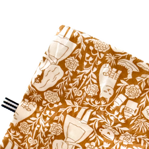 kattprassel cloth - cheshire and alice - organic catnip crinkle cloth