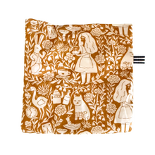 Load image into Gallery viewer, kattprassel cloth - cheshire and alice - organic catnip crinkle cloth