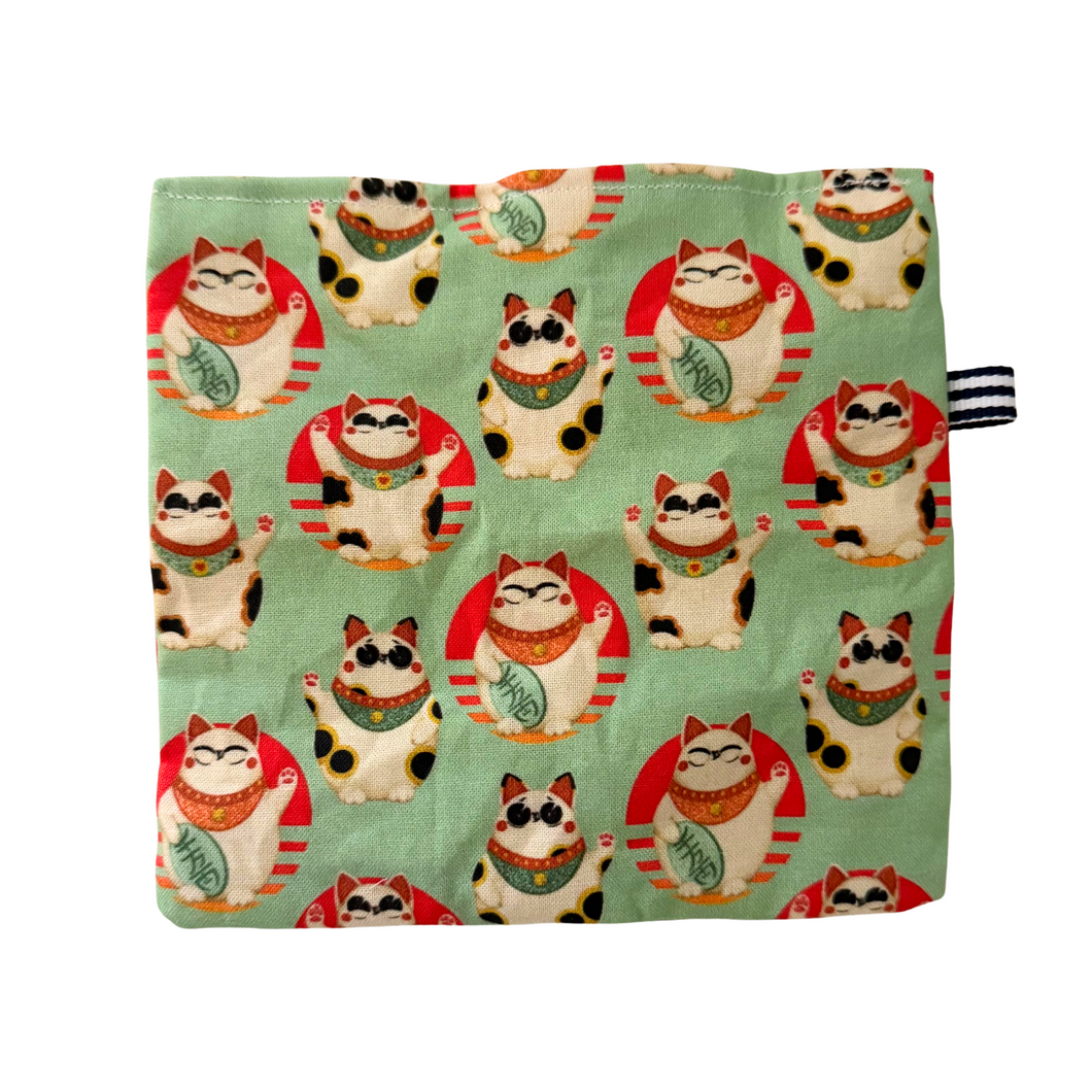 kattprassel cloth - chelsea strolls chinatown - organic catnip crinkle cloth