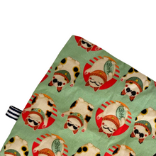 Load image into Gallery viewer, kattprassel cloth - chelsea strolls chinatown - organic catnip crinkle cloth