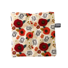 Load image into Gallery viewer, kattprassel cloth - fresh outta fucks frances - organic catnip crinkle cloth