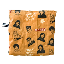 Load image into Gallery viewer, kattprassel cloth - felines and feminists - organic catnip crinkle cloth